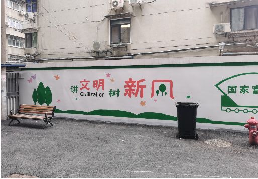 丽江社区墙绘